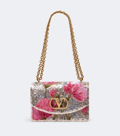 Valentino Garavani Valentino Garavani Vain Small sequined floral shoulder bag