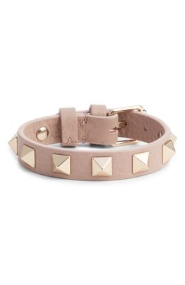 Valentino Garavani Valentino Garavani Valentino Rockstud Small Leather Bracelet