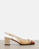 Valentino Garavani Valentino Garavani Valet Du Roi leather-trimmed slingback pumps - 5