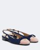 Valentino Garavani Valentino Garavani Valet Du Roi suede slingback flats - 1