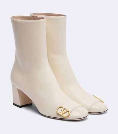 Valentino Garavani Valentino Garavani Veeside VLogo leather ankle boots