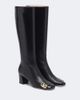 Valentino Garavani Valentino Garavani Veeside VLogo leather knee-high boots - 1