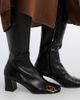 Valentino Garavani Valentino Garavani Veeside VLogo leather knee-high boots - 2