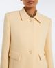 Valentino Garavani Valentino Garavani VGold virgin wool crêpe coat - 3