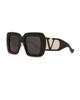 Valentino Garavani Valentino Garavani Viva Superstar Rectangular Sunglasses - 2
