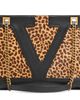 Valentino Garavani Valentino Garavani Viva Superstar Small Leopard Print Calf Hair Tote - 6