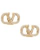 Valentino Garavani Valentino Garavani VLogo 16.5mm Signature Earrings - 1