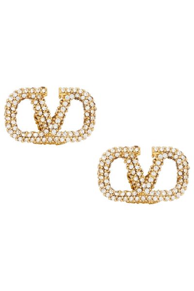 Valentino Garavani Valentino Garavani VLogo 16.5mm Signature Earrings