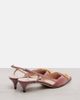Valentino Garavani Valentino Garavani VLogo 40 velvet slingback pumps - 2