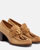 Valentino Garavani Valentino Garavani VLogo 60 suede loafer pumps - 1