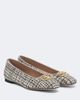 Valentino Garavani Valentino Garavani VLogo bouclé ballet flats - 1