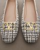 Valentino Garavani Valentino Garavani VLogo bouclé ballet flats - 6