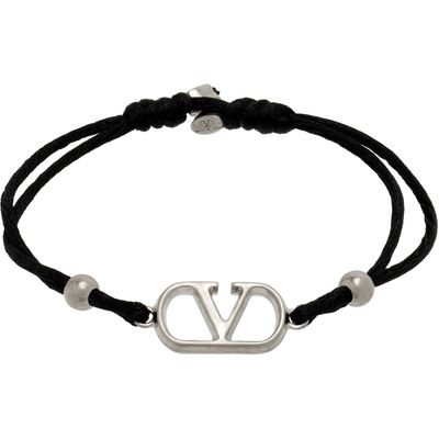 Valentino Garavani Valentino Garavani VLogo Cord Bracelet