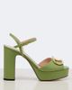 Valentino Garavani Valentino Garavani VLogo embellished leather platform sandals - 5