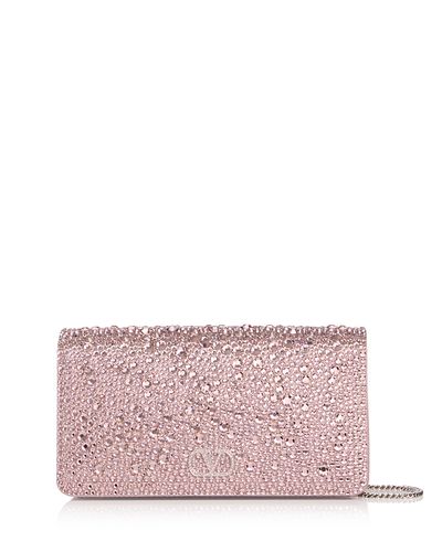 Valentino Garavani Valentino Garavani VLogo Embellished Mini Shoulder Bag