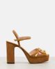 Valentino Garavani Valentino Garavani VLogo embroidered suede platform sandals - 4