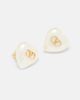 Valentino Garavani Valentino Garavani VLogo faux pearl earrings - 4