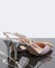 Valentino Garavani Valentino Garavani VLogo floral leather-trimmed slingback pumps - 3