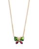 Valentino Garavani Valentino Garavani VLogo Flutterby Butterfly Enamel Necklace, 15.5-19.5 - 1