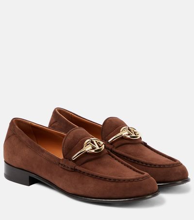Valentino Garavani Valentino Garavani VLogo Gate suede loafers