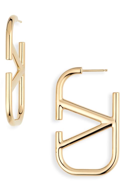 Valentino Garavani Valentino Garavani VLOGO Huggie Earrings