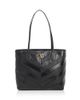 Valentino Garavani Valentino Garavani VLogo Jean Medium Leather Shopping Tote - 1