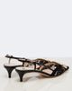 Valentino Garavani Valentino Garavani VLogo lace slingback pumps - 3