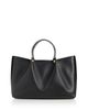 Valentino Garavani Valentino Garavani VLogo Large Soft Leather Tote - 4