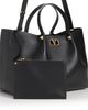 Valentino Garavani Valentino Garavani VLogo Large Soft Leather Tote - 6