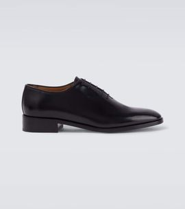 Valentino Garavani Valentino Garavani VLogo leather Derby shoes