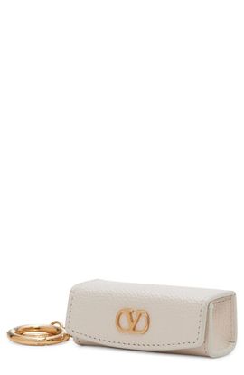 Valentino Garavani Valentino Garavani VLOGO Lipstick Leather Keychain
