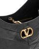 Valentino Garavani Valentino Garavani VLogo Medium Leather Hobo Bag - 6