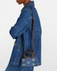 Valentino Garavani Valentino Garavani VLogo Mini floral denim top-handle bag - 7