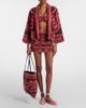 Valentino Garavani Valentino Garavani VLogo N/S Medium terry tote bag - 5