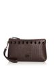 Valentino Garavani Valentino Garavani VLogo Perforated Leather Pochette Pouch - 1