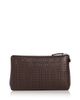 Valentino Garavani Valentino Garavani VLogo Perforated Leather Pochette Pouch - 3