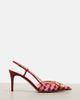Valentino Garavani Valentino Garavani VLogo Signature crochet slingback pumps - 5