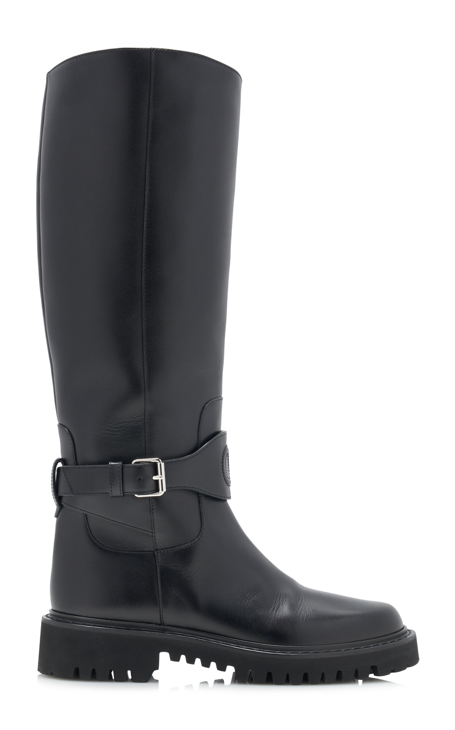 Valentino Garavani Valentino Garavani VLogo Signature Embossed Leather Boots