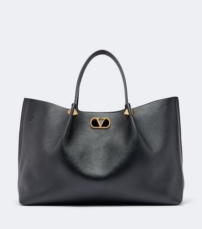 Valentino Garavani Valentino Garavani VLogo Signature Large leather tote bag