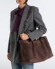 Valentino Garavani Valentino Garavani VLogo Signature Large suede tote bag - 2