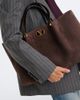 Valentino Garavani Valentino Garavani VLogo Signature Large suede tote bag - 7
