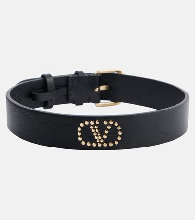 Valentino Garavani Valentino Garavani VLogo Signature leather choker