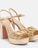 Valentino Garavani Valentino Garavani VLogo Signature leather platform heels - 1