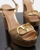 Valentino Garavani Valentino Garavani VLogo Signature leather platform heels - 6