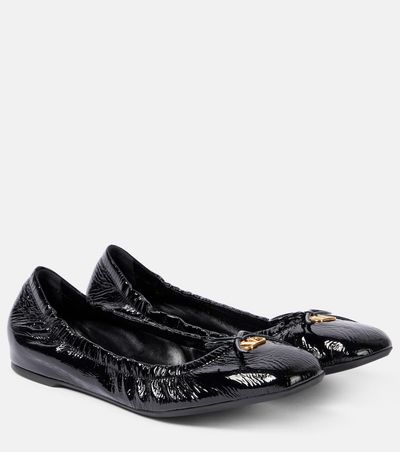 Valentino Garavani Valentino Garavani VLogo Signature patent leather ballet flats