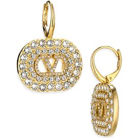 Valentino Garavani Valentino Garavani VLOGO Signature Pavè Earrings
