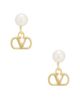 Valentino Garavani Valentino Garavani VLogo Signature Pearl Earrings - 1