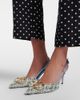 Valentino Garavani Valentino Garavani VLogo Signature sequined slingback pumps - 2