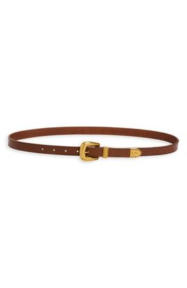 Valentino Garavani Valentino Garavani VLOGO Signature Skinny Leather Belt