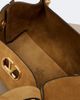 Valentino Garavani Valentino Garavani VLogo Signature Small suede top-handle bag - 3